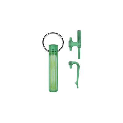 GEAR AID Ni Glo 2” Glowing Keychain - Green